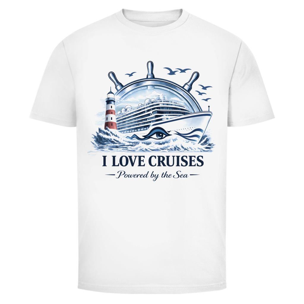 T-Shirt unisex Kreuzfahrt / Cruise #707 - beidseitiger Druck