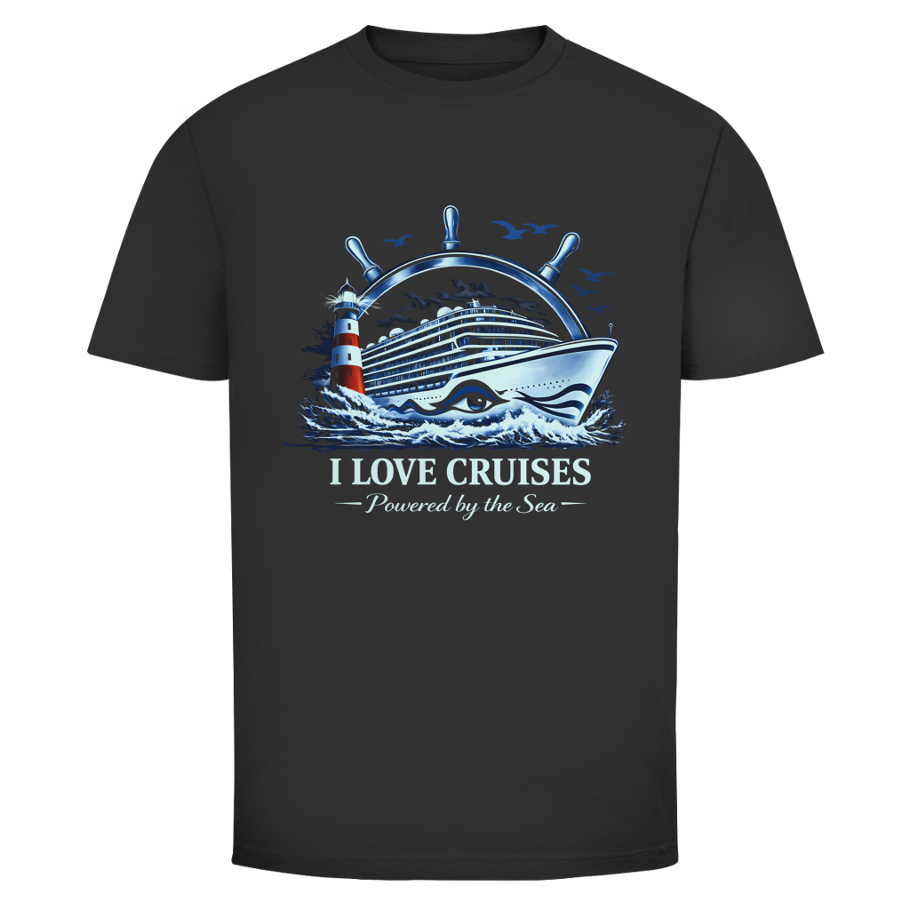T-Shirt unisex Kreuzfahrt / Cruise #707 - beidseitiger Druck