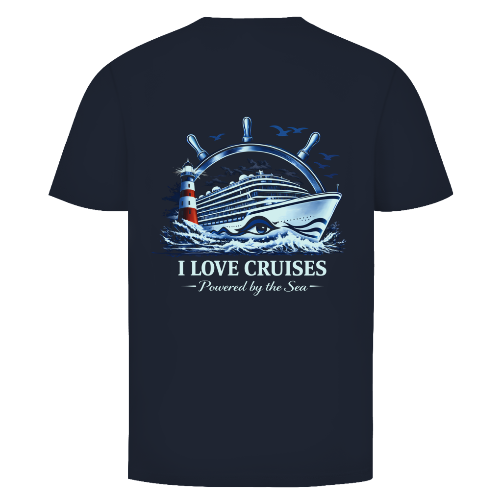 T-Shirt unisex Kreuzfahrt / Cruise #707 - beidseitiger Druck