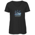 T-Shirt Damen V-Neck  Kreuzfahrt / Cruise #707