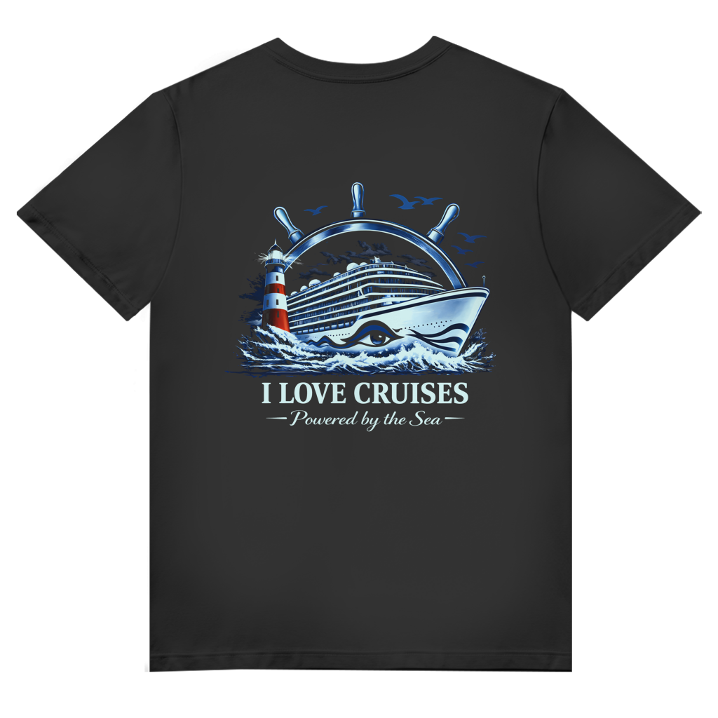 T-Shirt Herren V-Neck  Kreuzfahrt / Cruise #707