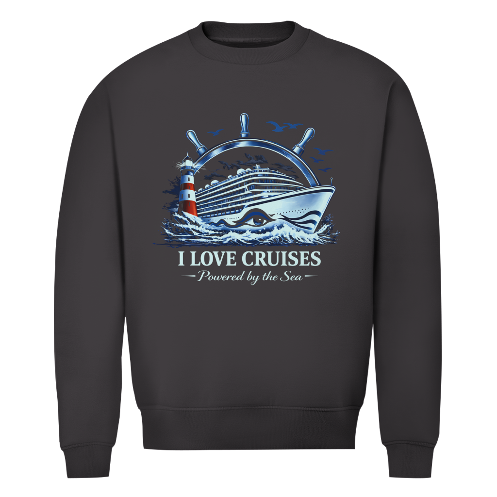 Sweatshirt Herren  Kreuzfahrt / Cruise #707 - einseitiger Druck