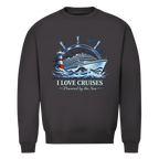 Sweatshirt Herren  Kreuzfahrt / Cruise #707 - einseitiger Druck
