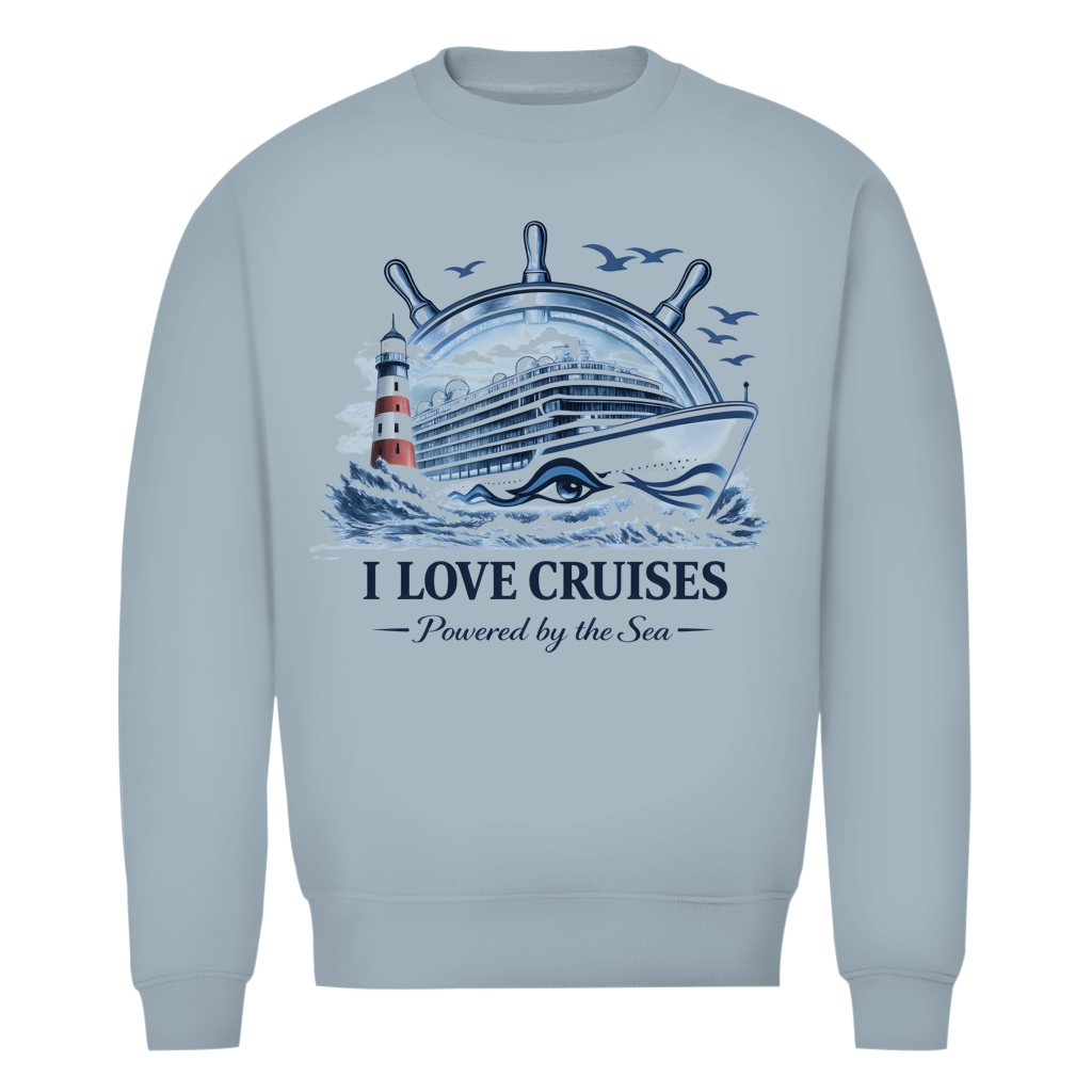 Sweatshirt Herren  Kreuzfahrt / Cruise #707 - einseitiger Druck