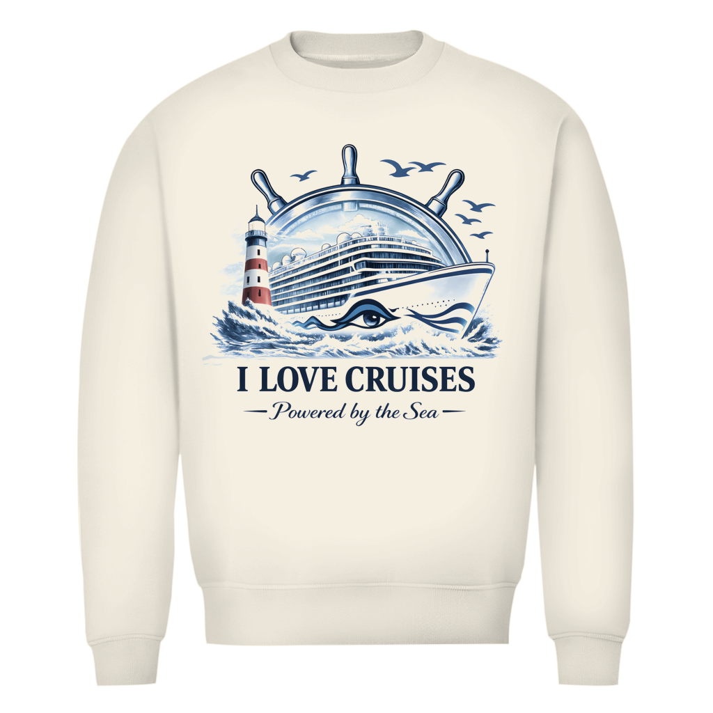 Sweatshirt Herren  Kreuzfahrt / Cruise #707 - einseitiger Druck