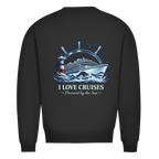 Sweatshirt Herren  Kreuzfahrt / Cruise #707 - beidseitiger Druck