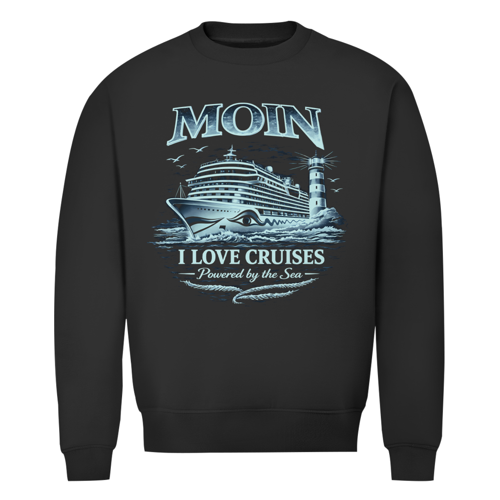 Sweatshirt Herren  Kreuzfahrt / Cruise #707 - beidseitiger Druck