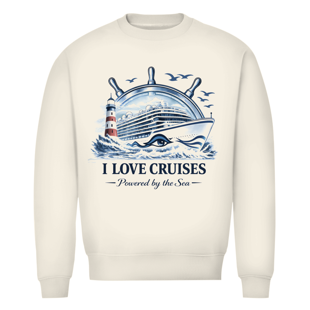 Sweatshirt Herren  Kreuzfahrt / Cruise #707 - beidseitiger Druck