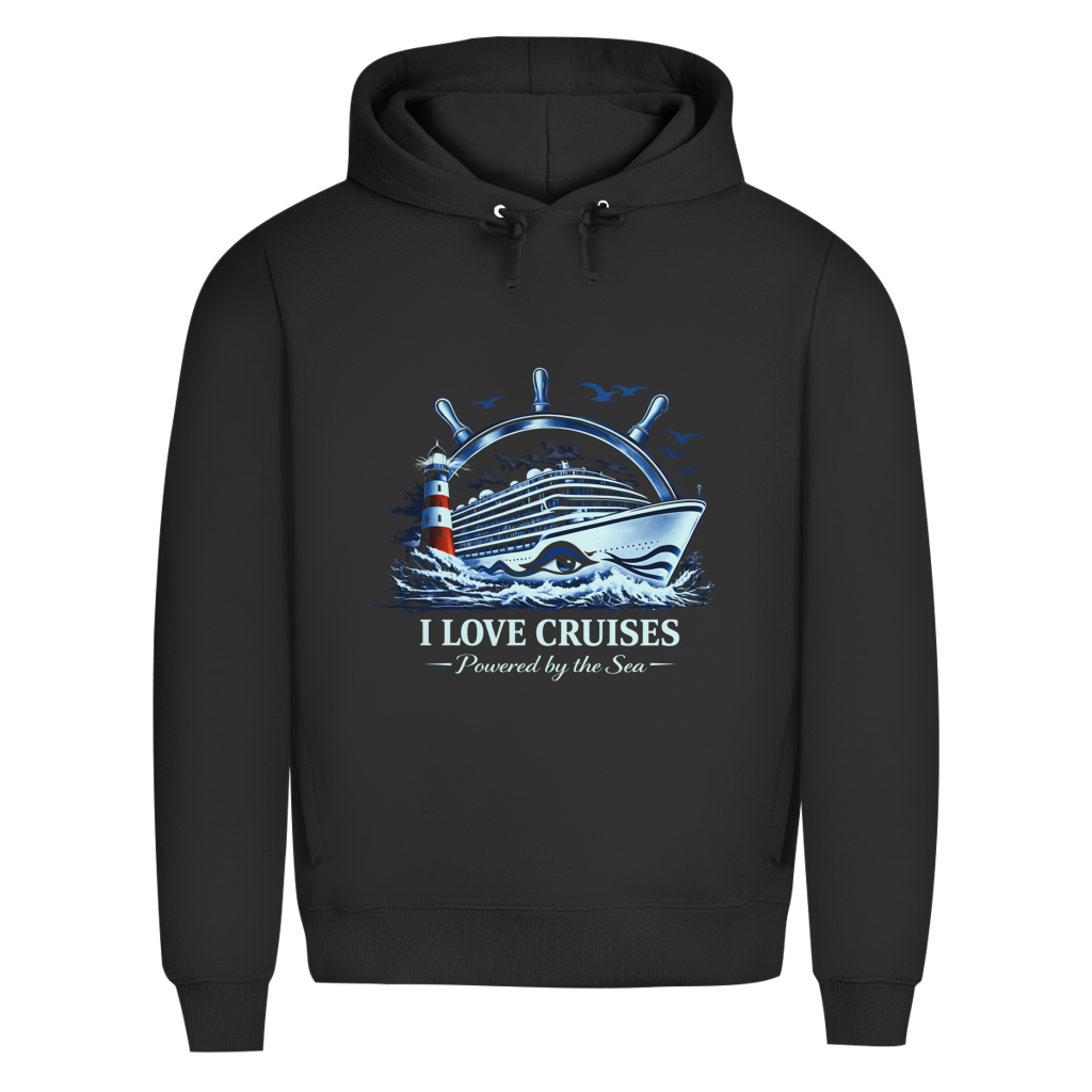 Hoodie Herren  Kreuzfahrt / Cruise #707 - beidseitiger Druck