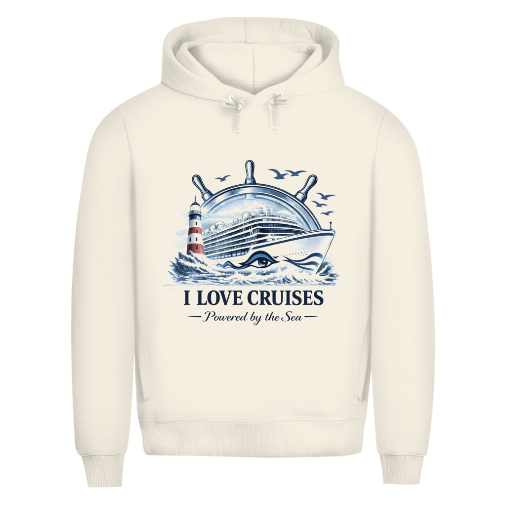 Hoodie Herren  Kreuzfahrt / Cruise #707 - beidseitiger Druck