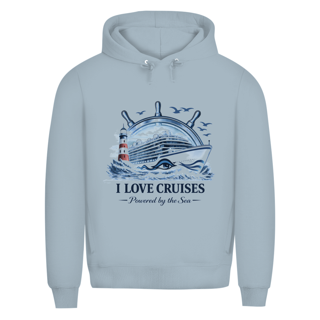 Hoodie Herren  Kreuzfahrt / Cruise #707 - beidseitiger Druck