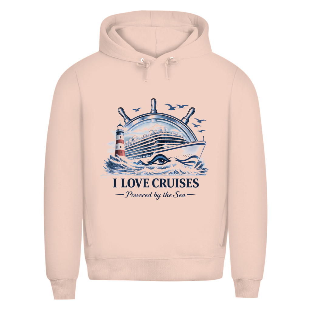 Hoodie Herren  Kreuzfahrt / Cruise #707 - beidseitiger Druck