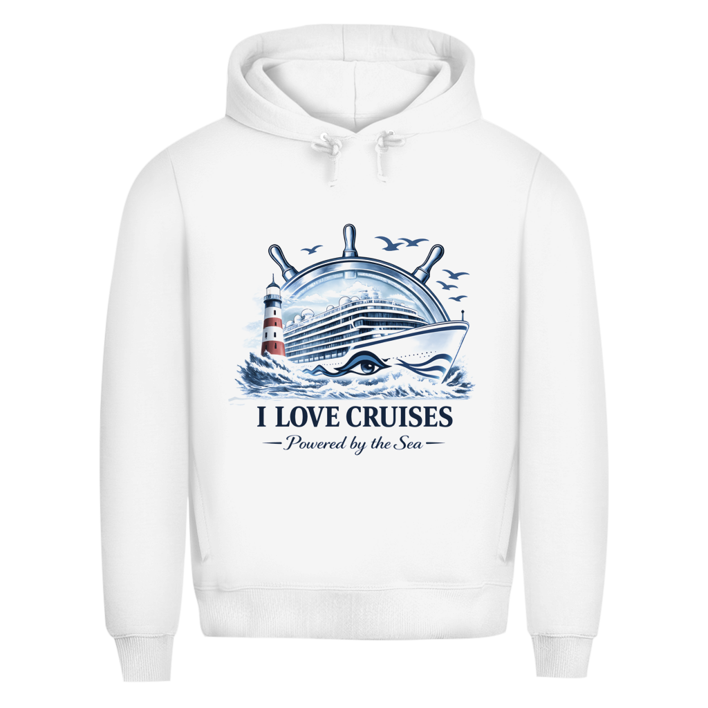 Hoodie Herren  Kreuzfahrt / Cruise #707 - beidseitiger Druck