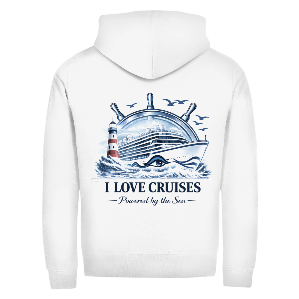 Hoodie-Jacke  Kreuzfahrt / Cruise #707 - beidseitiger Druck