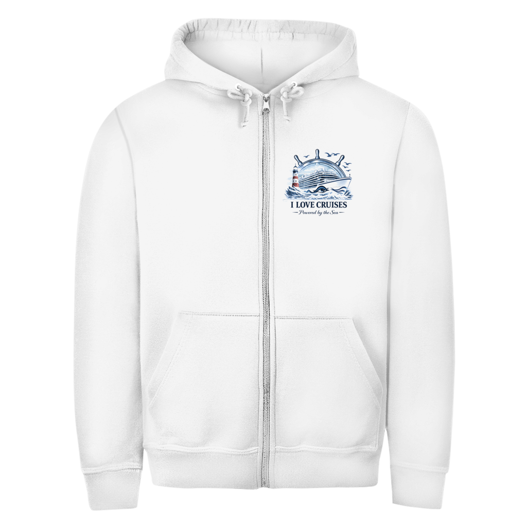 Hoodie-Jacke  Kreuzfahrt / Cruise #707 - beidseitiger Druck