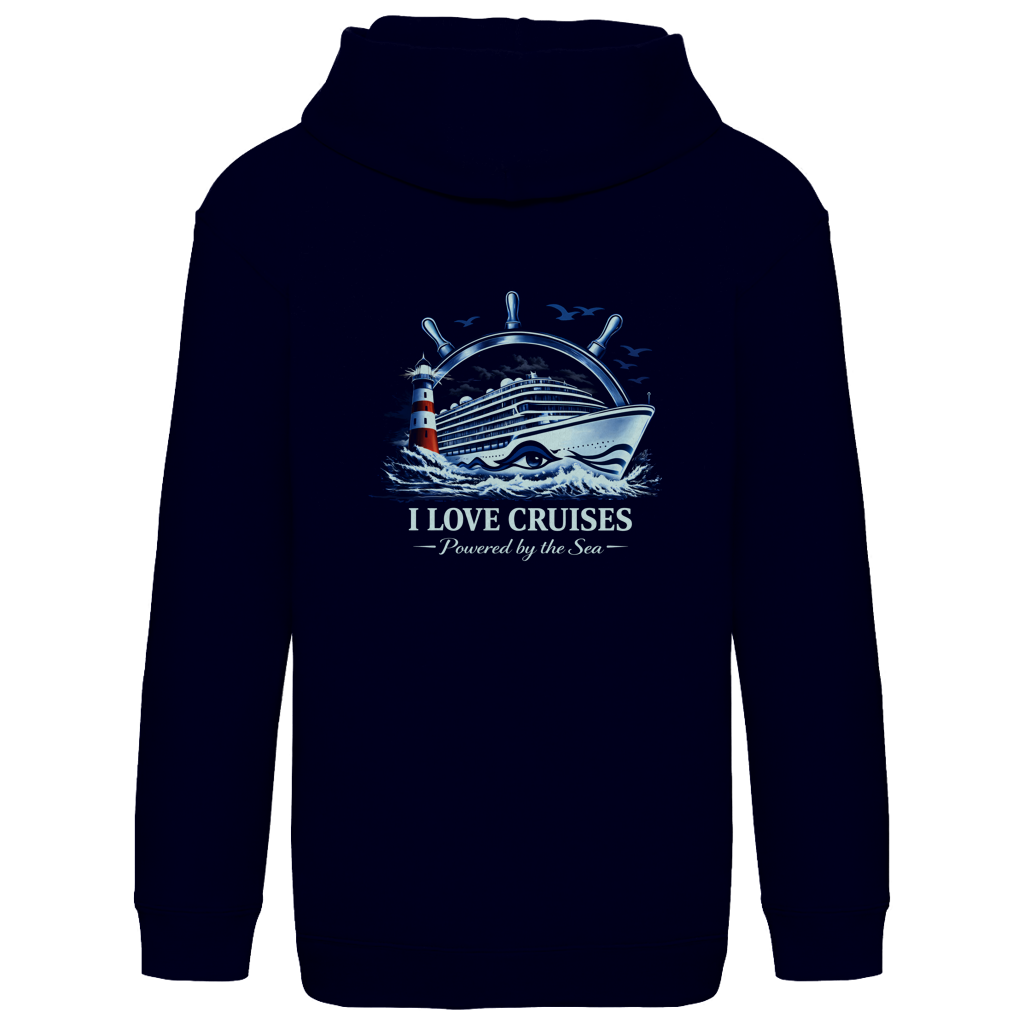 Hoodie Kinder Kreuzfahrt / Cruise #707 - beidseitiger Druck