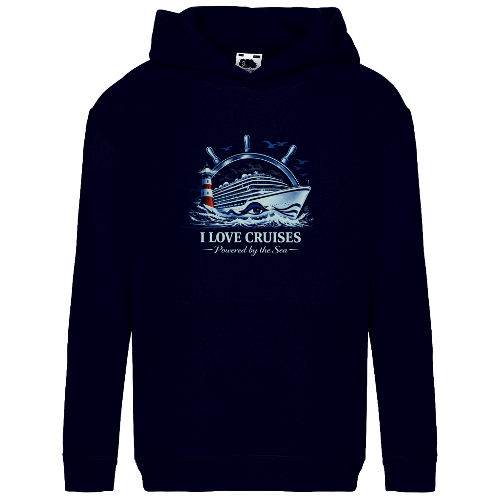 Hoodie Kinder Kreuzfahrt / Cruise #707 - beidseitiger Druck