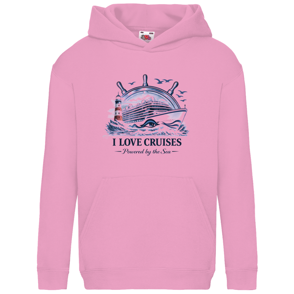 Hoodie Kinder Kreuzfahrt / Cruise #707 - beidseitiger Druck