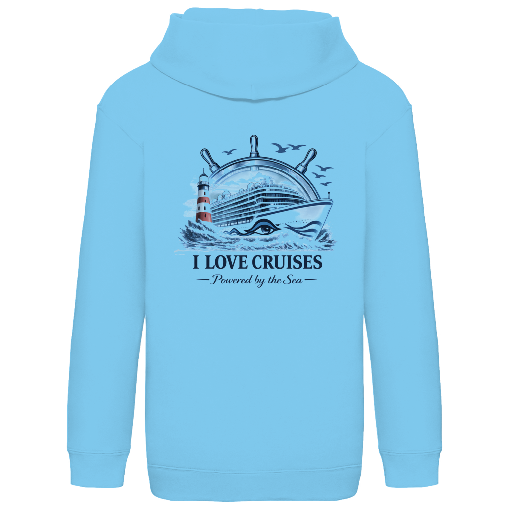 Hoodie Kinder Kreuzfahrt / Cruise #707 - beidseitiger Druck