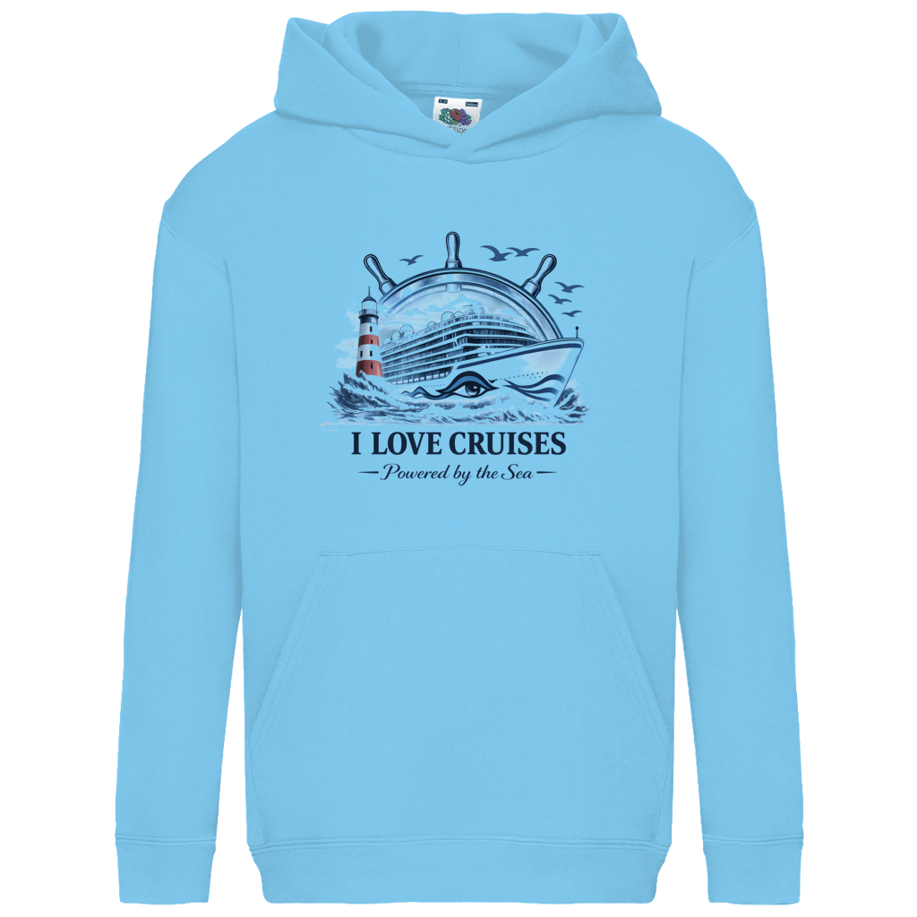 Hoodie Kinder Kreuzfahrt / Cruise #707 - beidseitiger Druck