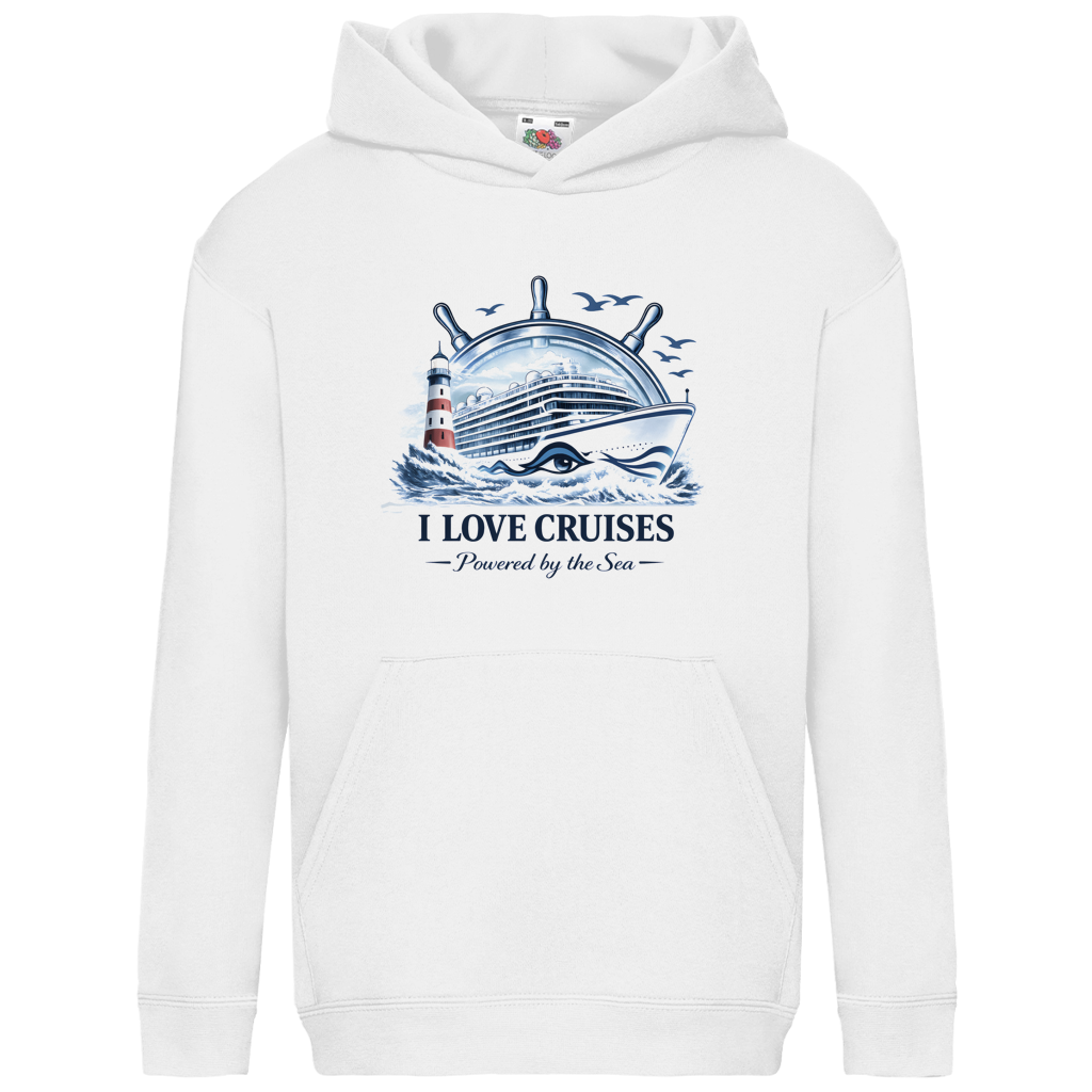 Hoodie Kinder Kreuzfahrt / Cruise #707 - beidseitiger Druck