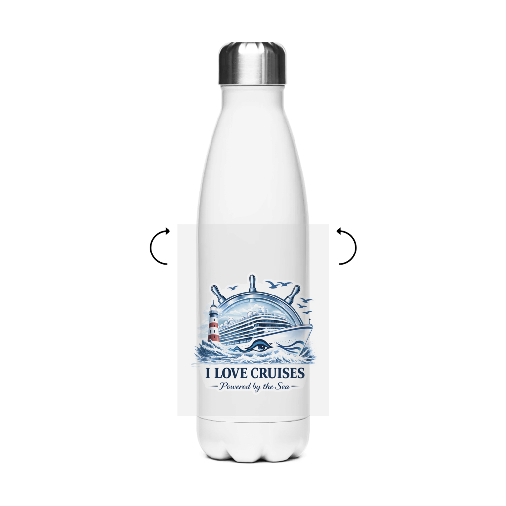 Edelstahl-Thermoflasche  Kreuzfahrt / Cruise #707