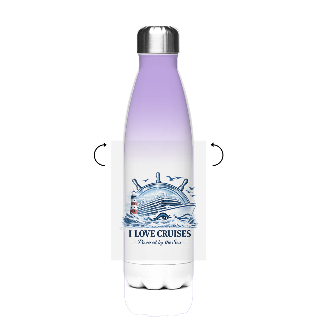 Edelstahl-Thermoflasche  Kreuzfahrt / Cruise #707