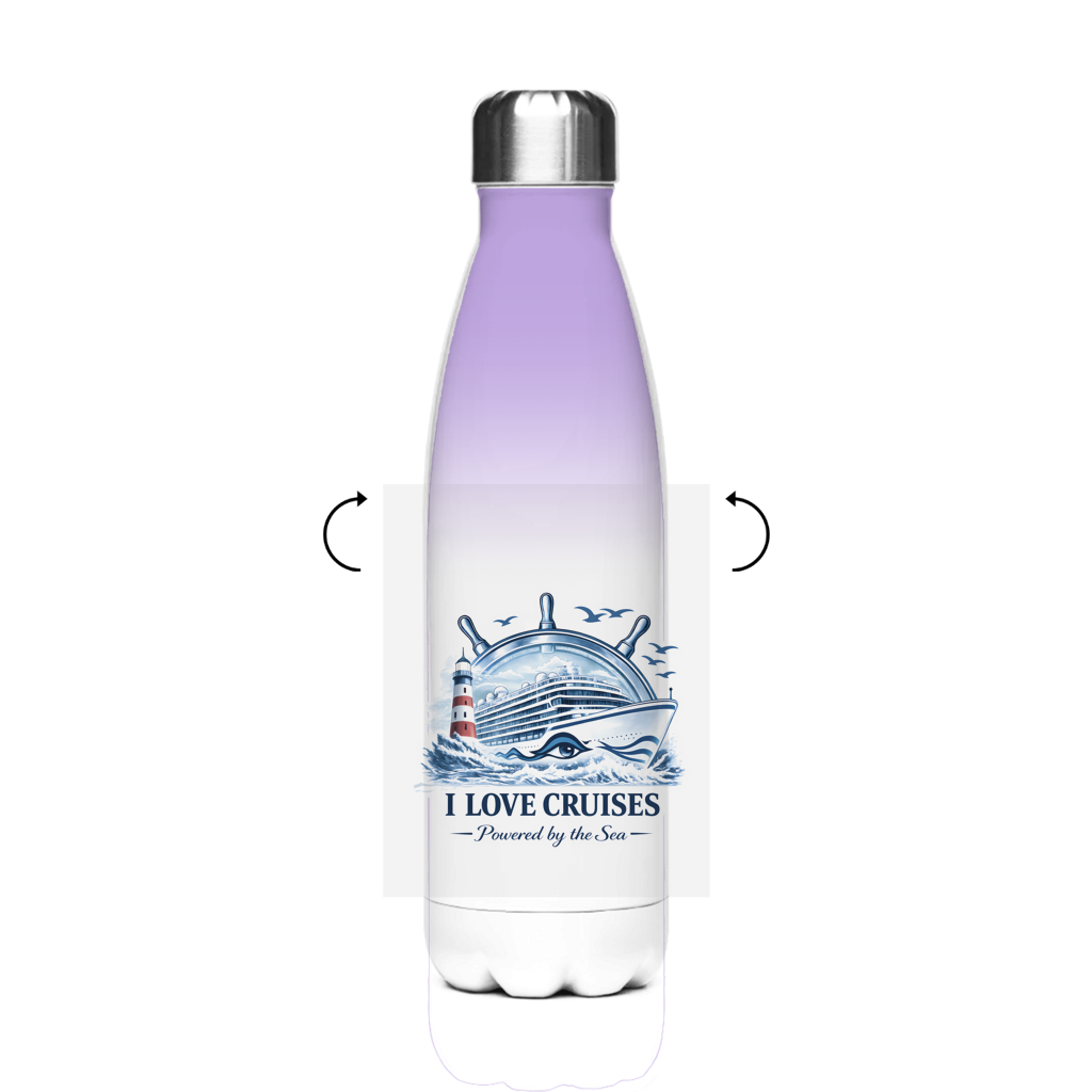 Edelstahl-Thermoflasche  Kreuzfahrt / Cruise #707