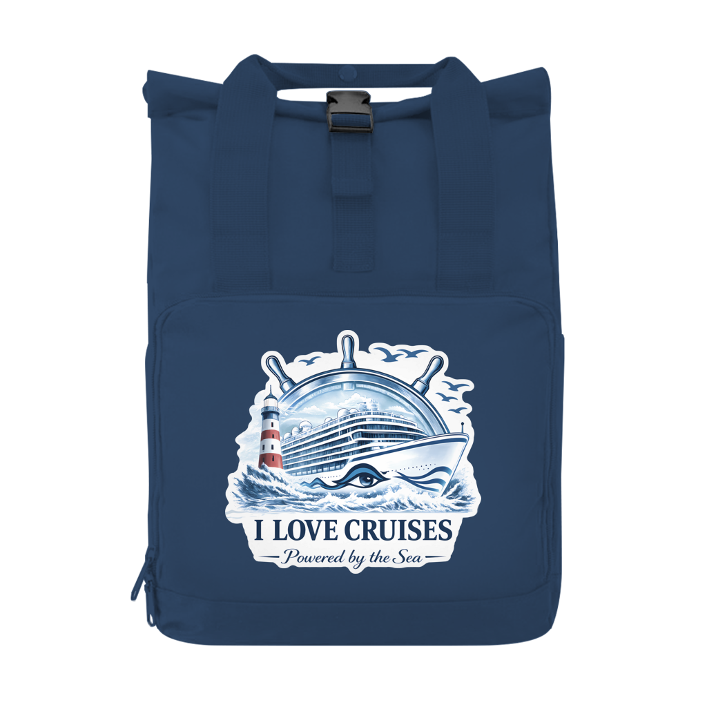 Rucksack mit Seitentasche Kreuzfahrt / Cruise #707 - Gr. S