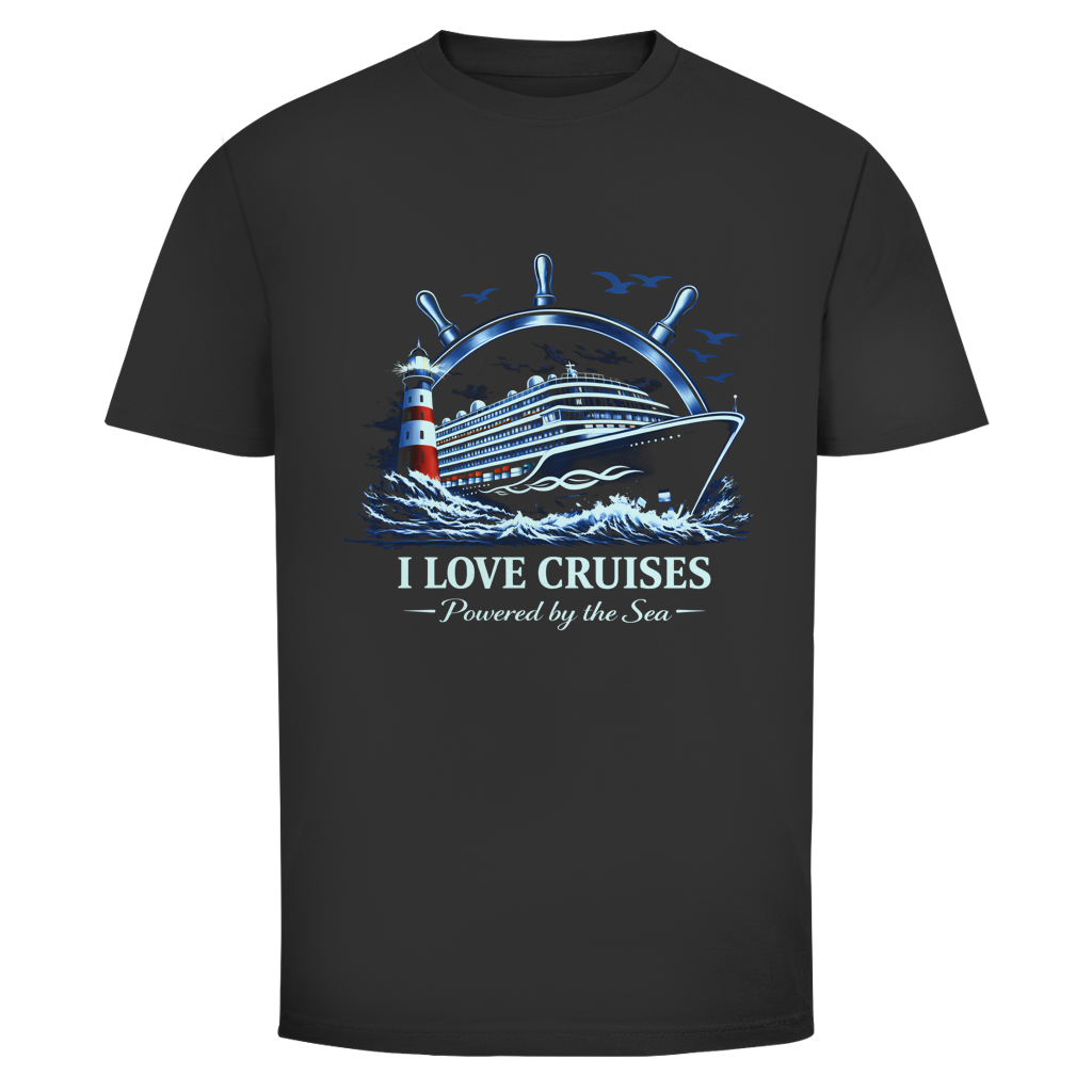 T-Shirt unisex Kreuzfahrt / Cruise #708 - einseitiger Druck