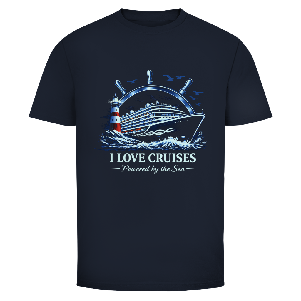 T-Shirt unisex Kreuzfahrt / Cruise #708 - einseitiger Druck