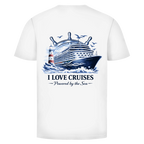 T-Shirt unisex Kreuzfahrt / Cruise #708 - beidseitiger Druck