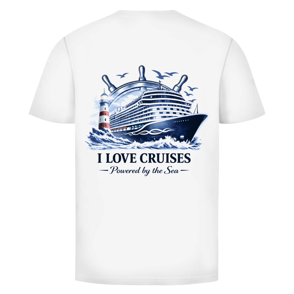 T-Shirt unisex Kreuzfahrt / Cruise #708 - beidseitiger Druck