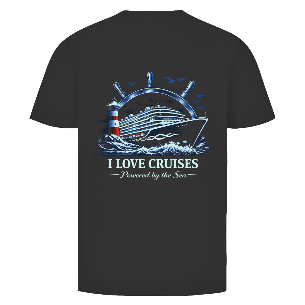 T-Shirt unisex Kreuzfahrt / Cruise #708 - beidseitiger Druck