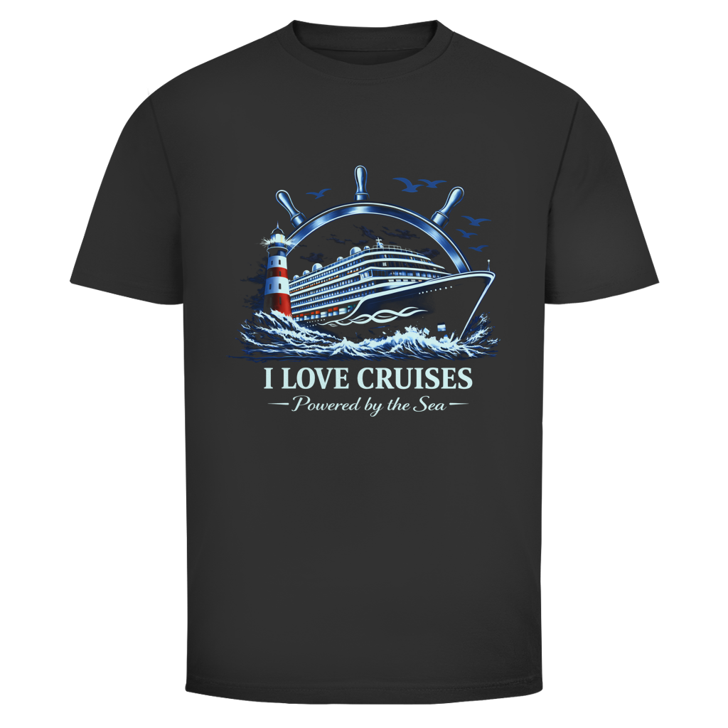 T-Shirt unisex Kreuzfahrt / Cruise #708 - beidseitiger Druck