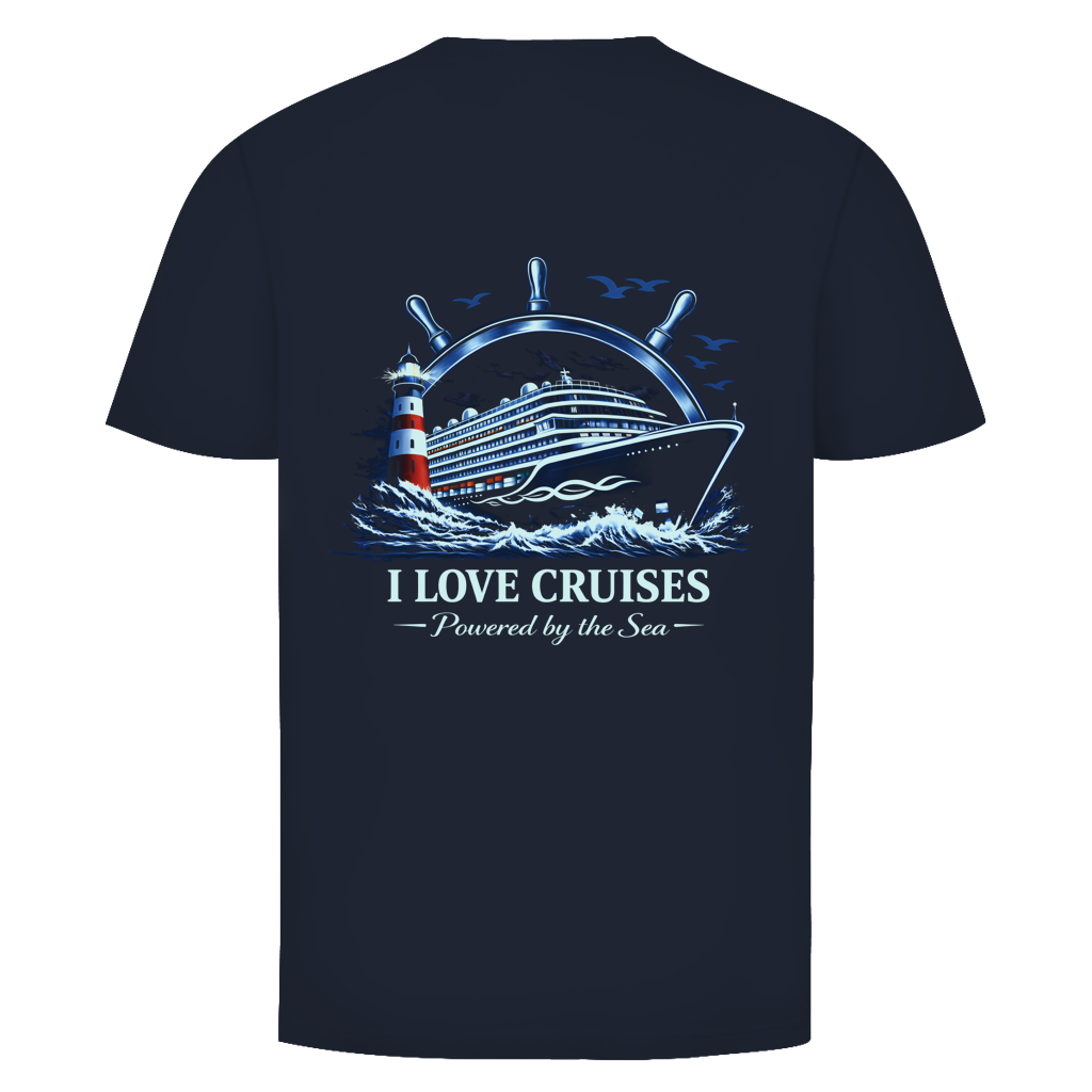 T-Shirt unisex Kreuzfahrt / Cruise #708 - beidseitiger Druck
