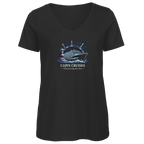 T-Shirt Damen V-Neck  Kreuzfahrt / Cruise #708