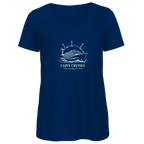 T-Shirt Damen V-Neck  Kreuzfahrt / Cruise #708