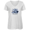 T-Shirt Damen V-Neck  Kreuzfahrt / Cruise #708