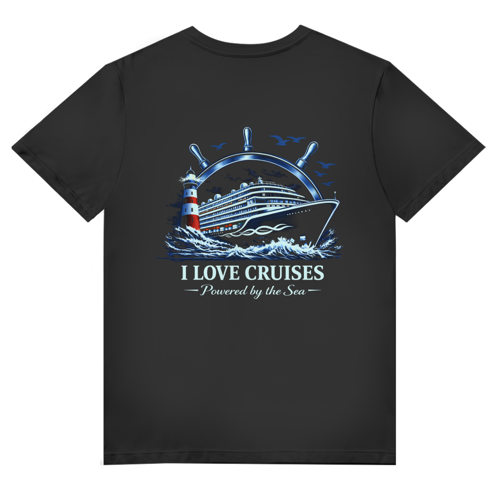 T-Shirt Herren V-Neck  Kreuzfahrt / Cruise #708