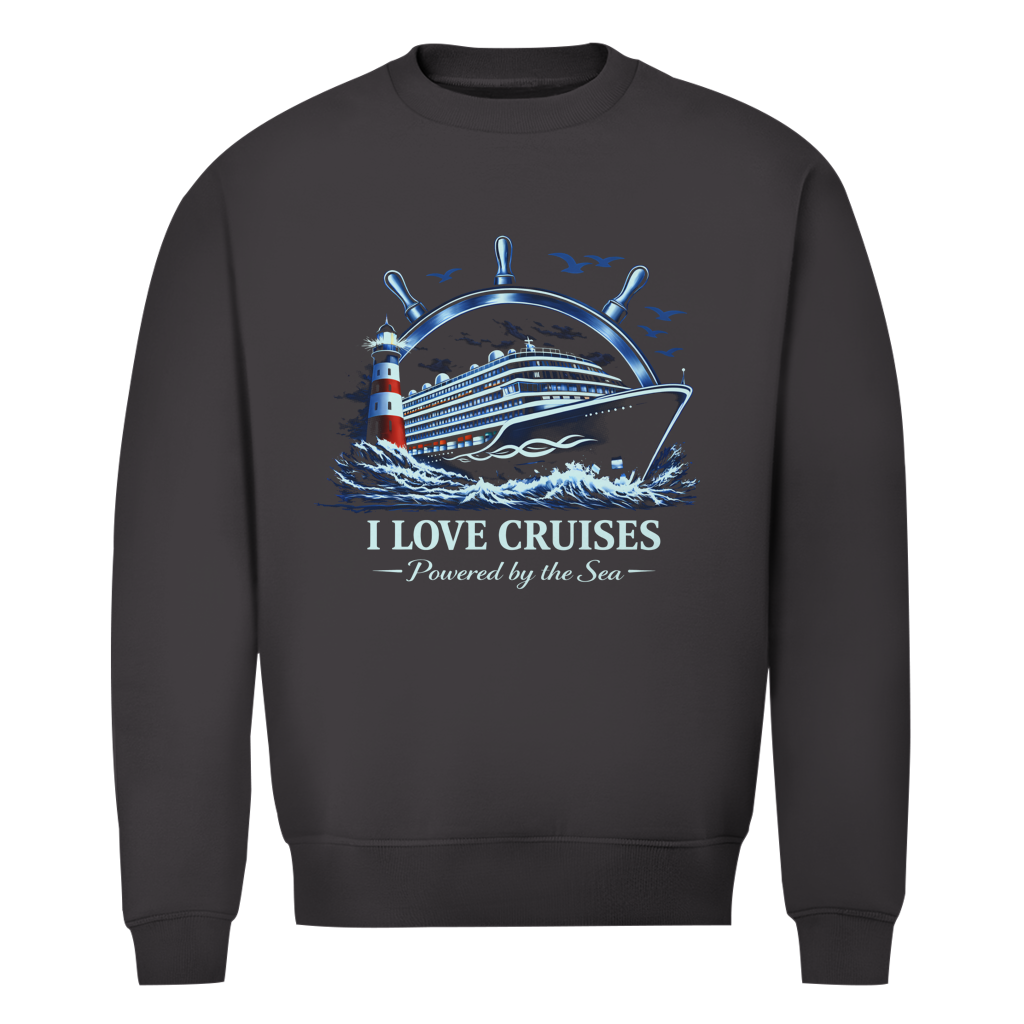 Sweatshirt Herren  Kreuzfahrt / Cruise #708 - einseitiger Druck