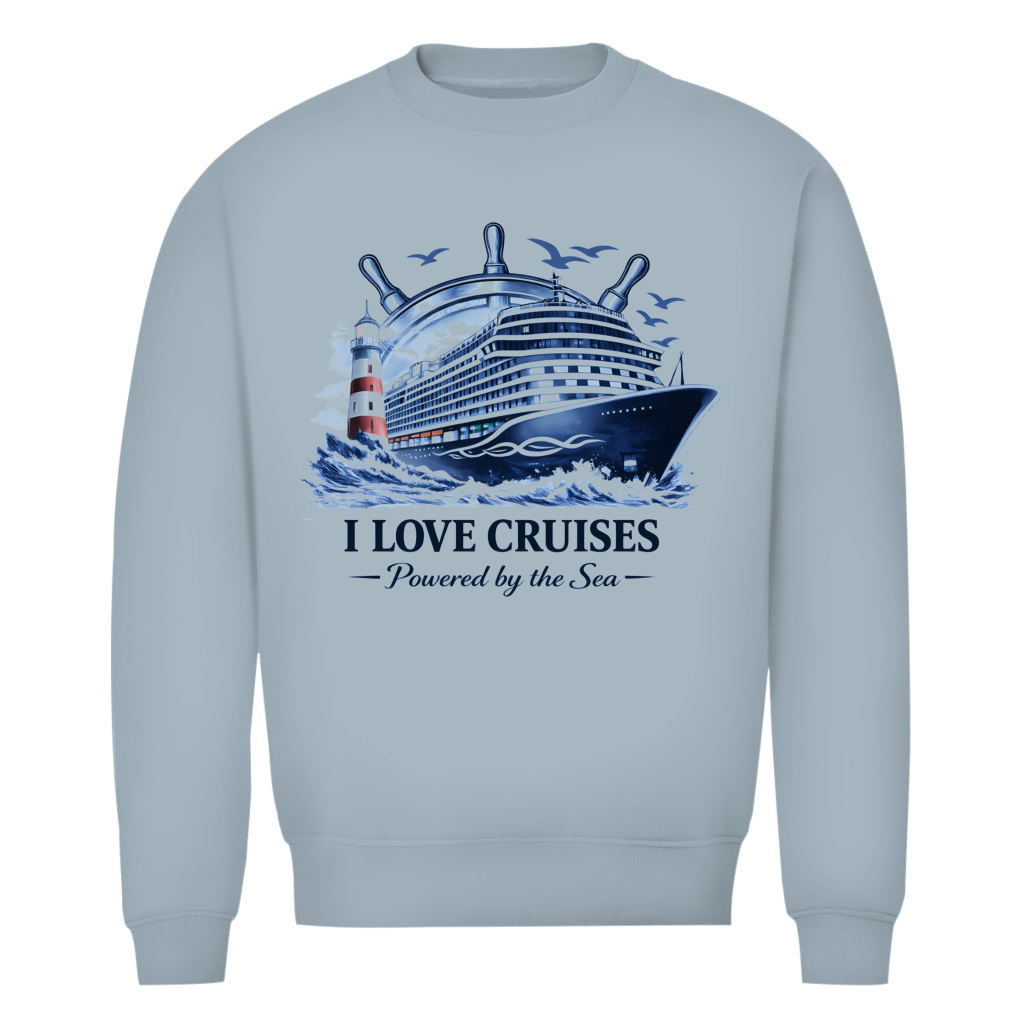 Sweatshirt Herren  Kreuzfahrt / Cruise #708 - einseitiger Druck