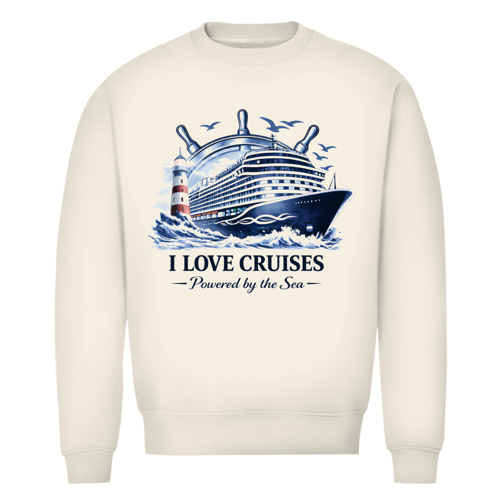 Sweatshirt Herren  Kreuzfahrt / Cruise #708 - einseitiger Druck