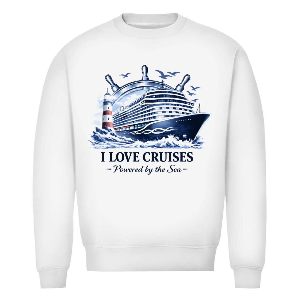 Sweatshirt Herren  Kreuzfahrt / Cruise #708 - einseitiger Druck