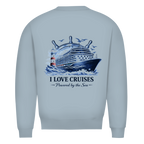 Sweatshirt Herren  Kreuzfahrt / Cruise #708 - beidseitiger Druck