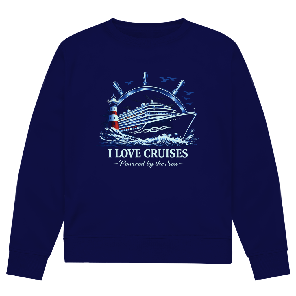 Sweatshirt Herren  Kreuzfahrt / Cruise #708 - beidseitiger Druck