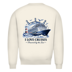 Sweatshirt Herren  Kreuzfahrt / Cruise #708 - beidseitiger Druck