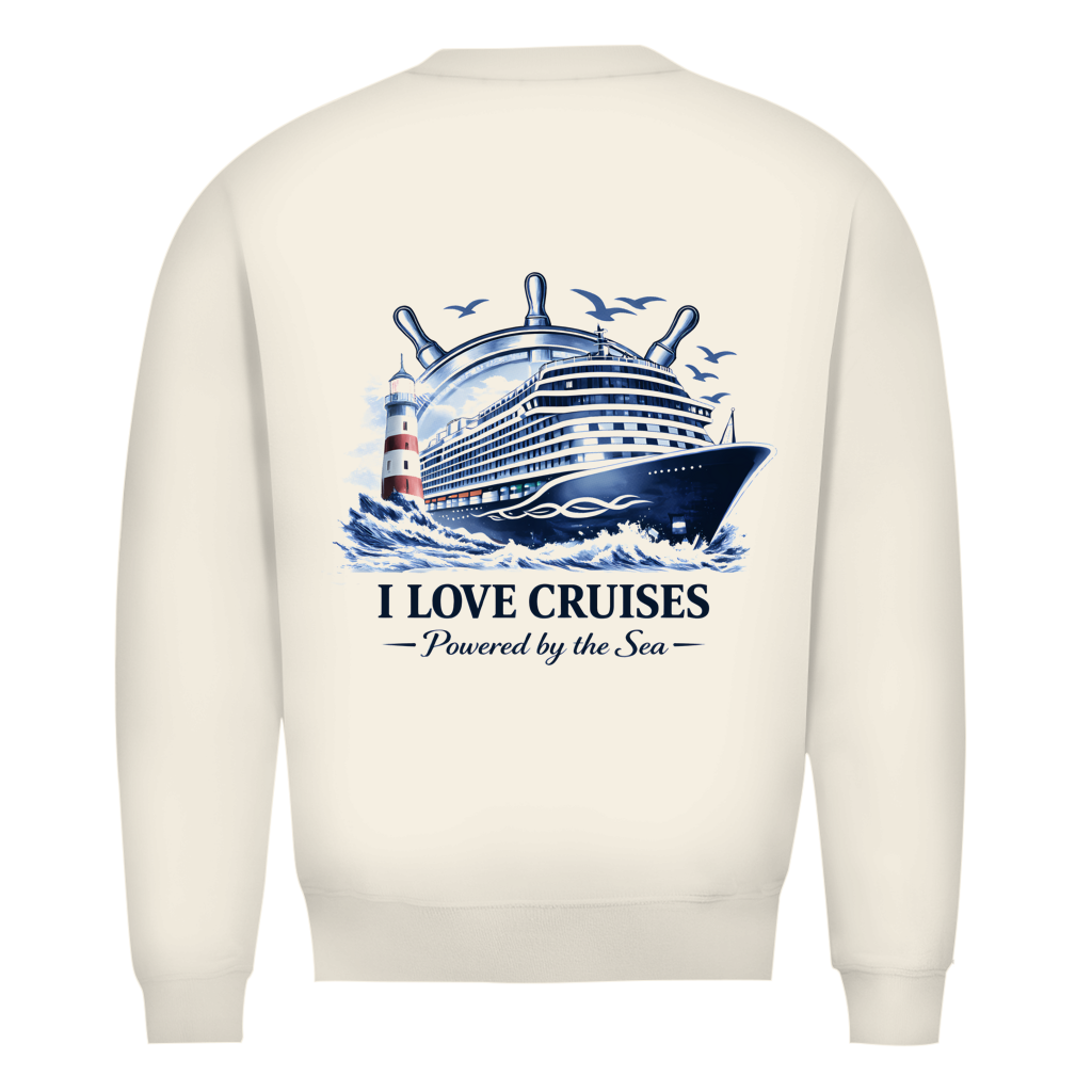 Sweatshirt Herren  Kreuzfahrt / Cruise #708 - beidseitiger Druck