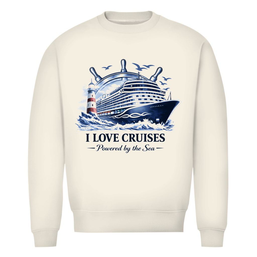 Sweatshirt Herren  Kreuzfahrt / Cruise #708 - beidseitiger Druck
