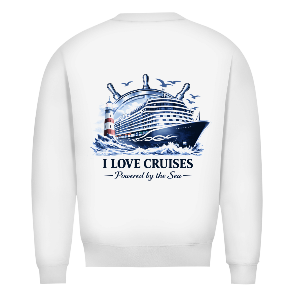 Sweatshirt Herren  Kreuzfahrt / Cruise #708 - beidseitiger Druck